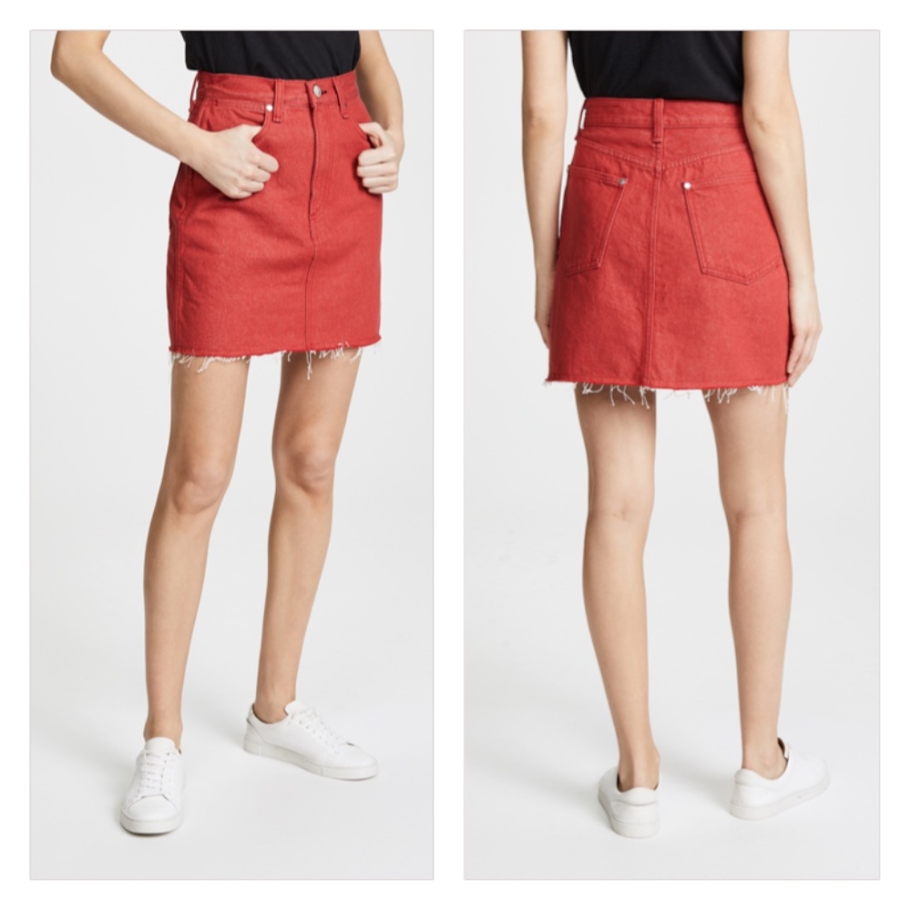 Rag & Bone/JEAN Moss Skirt - Picture 2 of 8